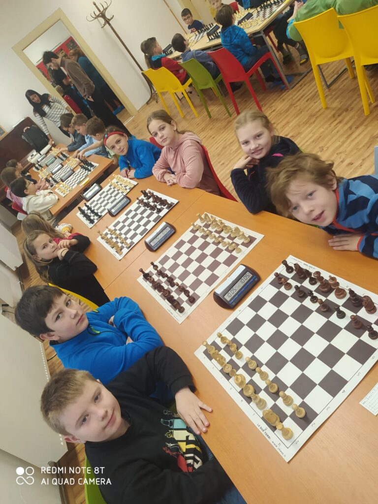 Žáci se zúčastnili okresního kola přeboru škol v šachu